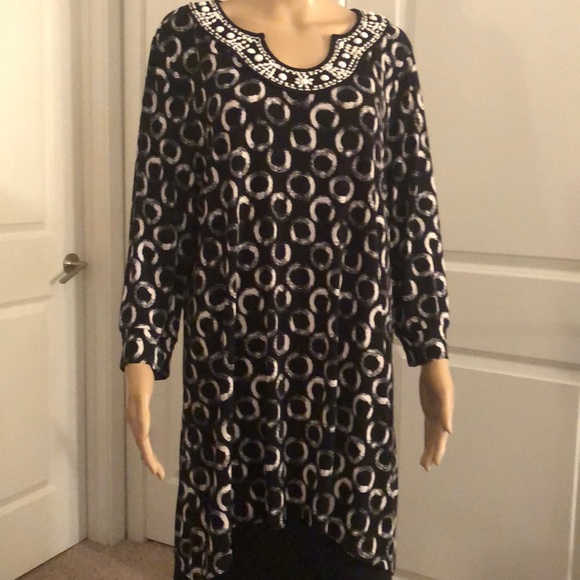 Style & Co. Tops - Style & Co black and white Top